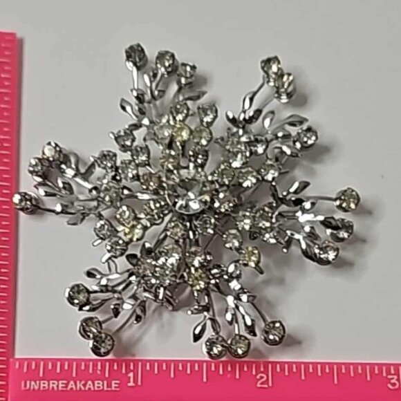 Vintage silver-tone starburst - Picture 3 of 3